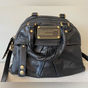 Marc by Marc Jacobs Retro black leather handbag